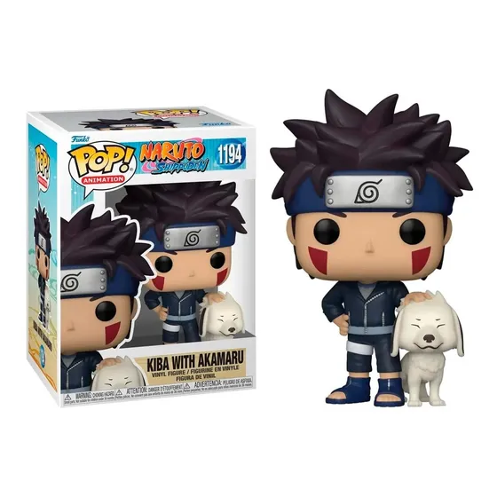 Naruto - Kiba W/akamaru - Funko Pop!
