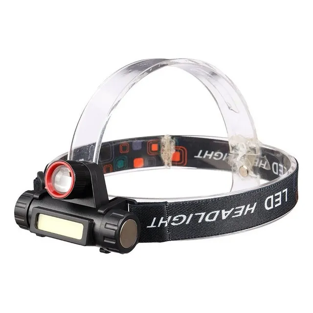 Linterna Minero Led Cob Recargable Profesional Zoom Viajes