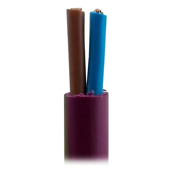 Cable subterráneo Sintenax Pirelli Prysmian 2x4mm² violeta x 50mts