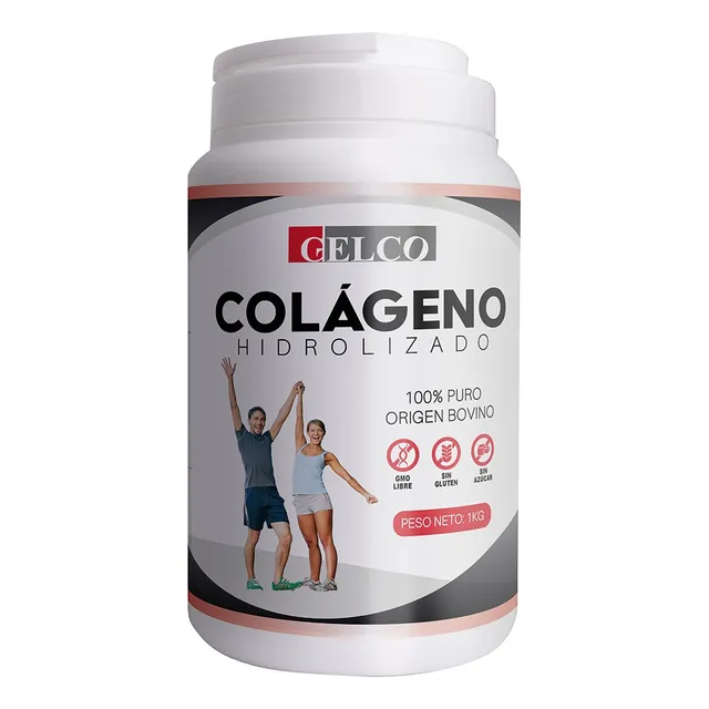 Gelco Colágeno Hidrolizado Saco X 1 Kilo 100% Puro