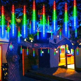 Paquete De 2 Luces Led De Lluvia De Meteoritos De 8 Tubos Paquete De 2 Luces Led De Lluvia De Meteoritos De 8 Tubos