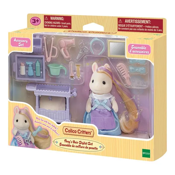 Sylvanian Families Calico Critters - Set De Peluqueria Pony