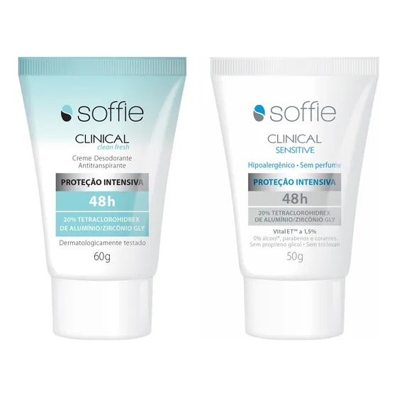 Kit Com 2 Unidades - Clinical Sensitive E Clean Fresh