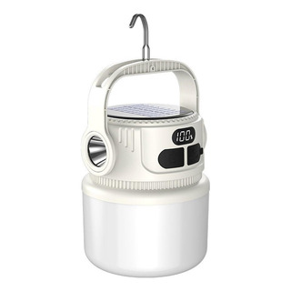 Lámpara Recargable Solar Linterna Camping Led --para Acampar Lámpara Recargable Solar Linterna Camping Led --para Acampar