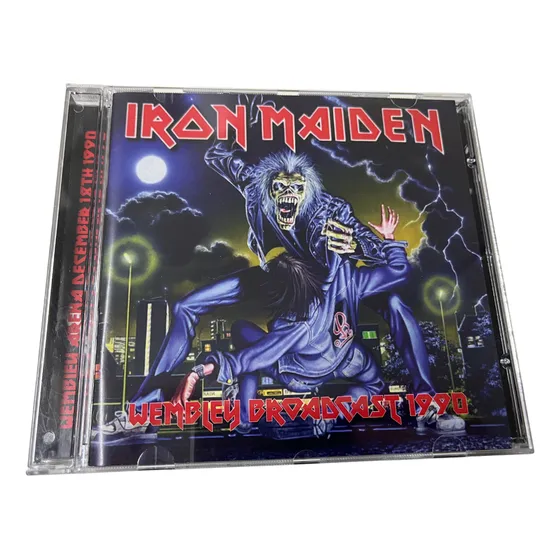 Cd Iron Maiden Wembley Broadcast 1990 Novo