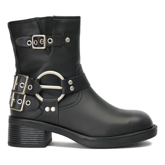 Botín Mujer Negro Dahia Thunder Blue