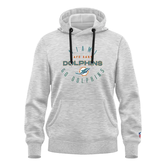 Moletom Stadium Nfl Miami Dolphins Cinza