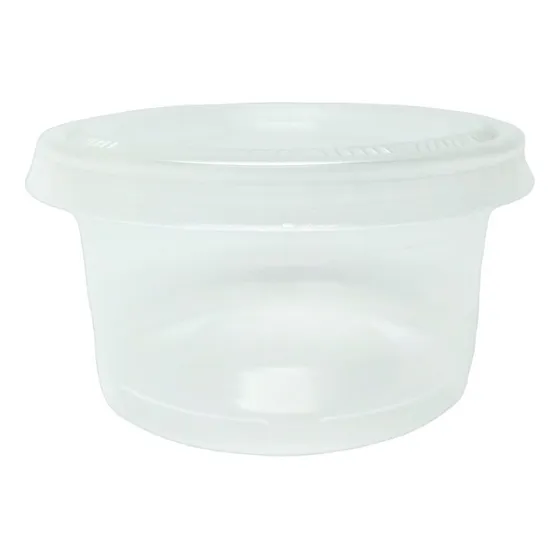 Vaso 4 Onzas 4a Con Tapa C/100 Juegos Reyma Color Natural