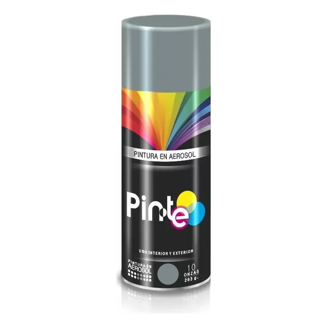 Pintura Aerosol Gris Brillante