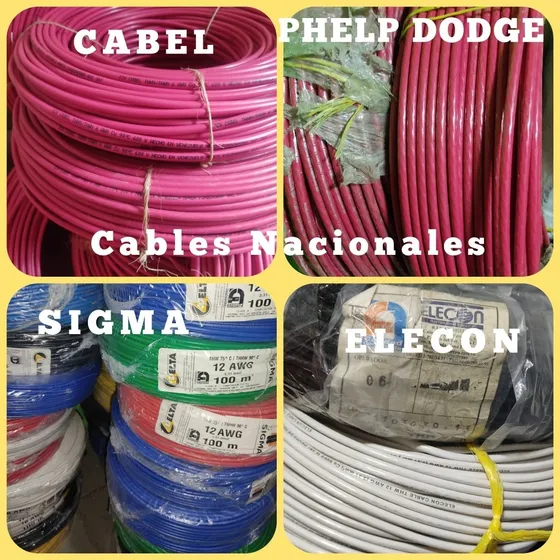Cable Número 2 6 8 Thw Thhw Ttu 4 Elecon Sigma Cabel