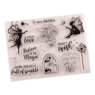 3 Sellos De Silicona Transparente Para Scrapbooking Durable 3 Sellos De Silicona Transparente Para Scrapbooking Durable