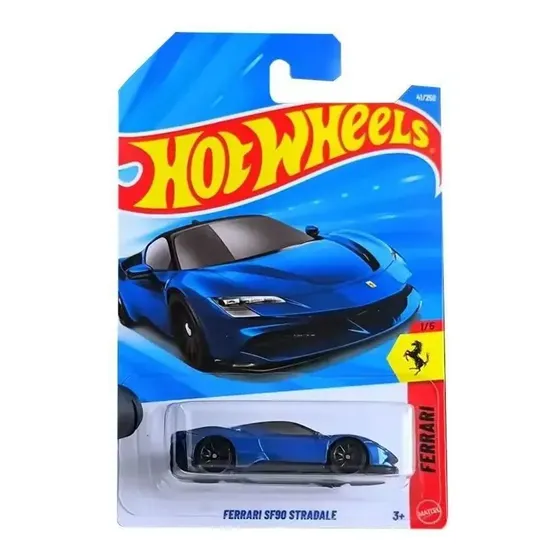 Hot Wheels 26 Ferrari Sf90 Stradale Azul