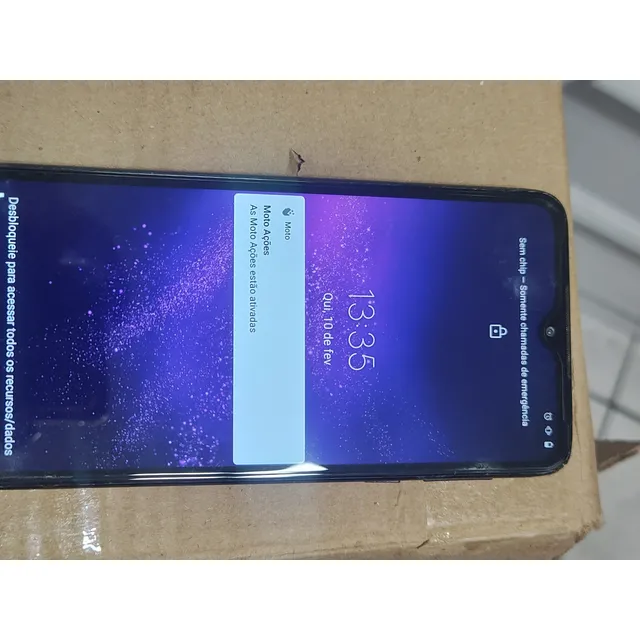 Motorola One Macro Preto