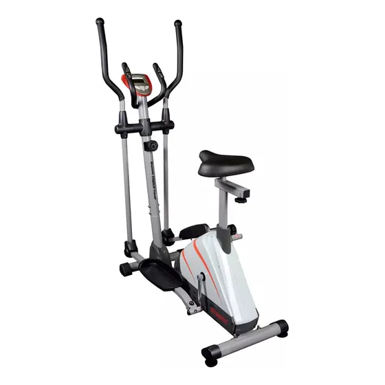 Caminador Eliptico Randers Arg-3396 Magnética Gris/blanco Gris