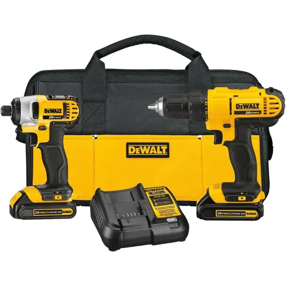 Taladro Atornillador Y Llave De Impacto 20v Max* Dewalt Color Amarillo