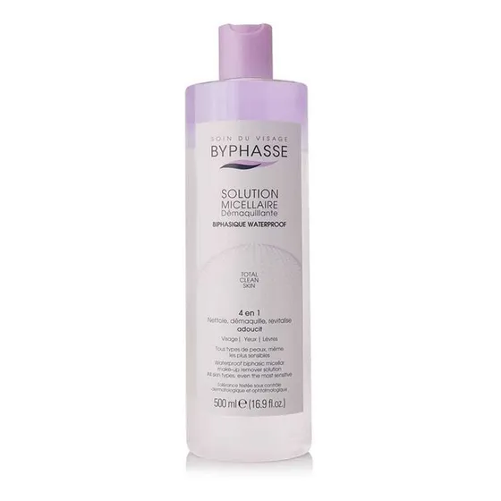 Solución Micelar Desmaquillante Bifásica Waterproof 500ml