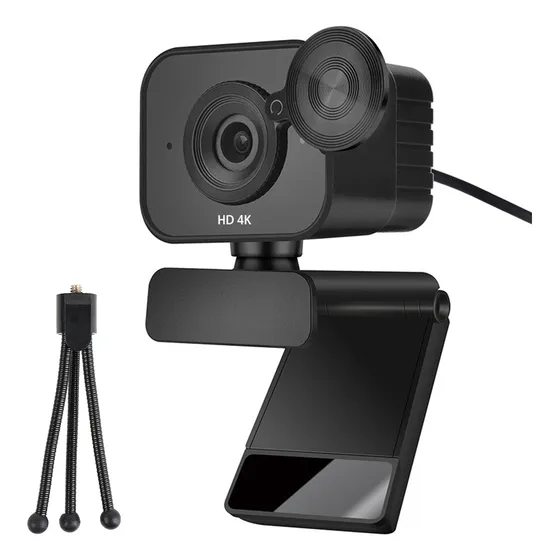 Cámara Web 4k Full Hd 60fps Enfoque Automático Con Micrófono
