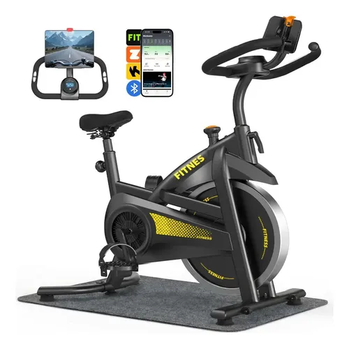スポーツ フィットネス、トレーニング Bicicleta fixa Spinning Fitness Gym Sport Exercise®, cor preta