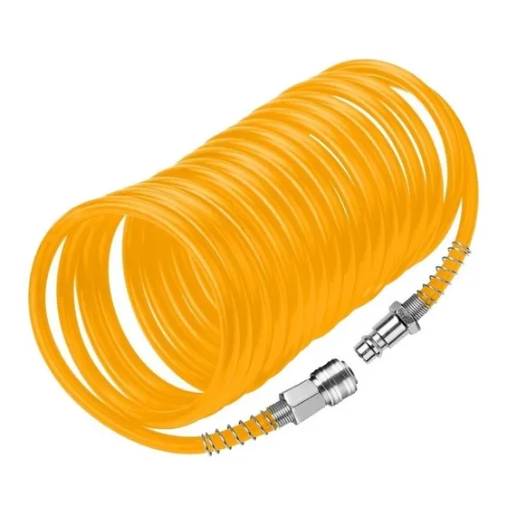 Manguera Aire Compresor 10mts. C/acoples Tolsen 73151