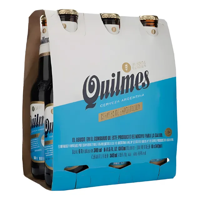 Cerveja Quilmes Clássica 340ml Pack C/6unid
