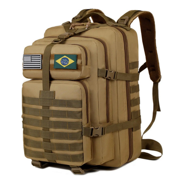 Mochila Tática Impermeável Militar Reforçada Grande 50litros