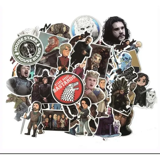 Set 61 Stickers Game Of Thrones  - Calcomanias 