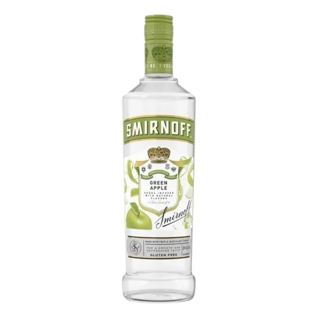Smirnoff Green Apple Manzana Verde 1l - L