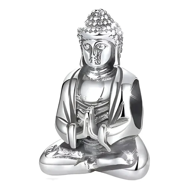 Dije Siddhartha Buda Budismo Plata Fina 925
