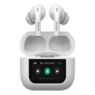 Audífonos Bluetooth Aiwa In Ear Diseño Con Pantalla Táctil Audífonos Bluetooth Aiwa In Ear Diseño Con Pantalla Táctil