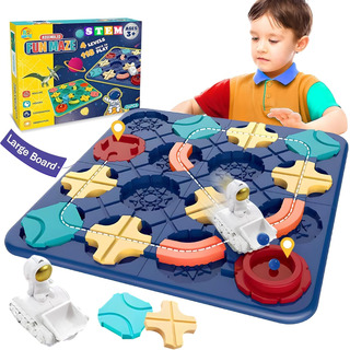 Rohsce Board Puzzle Juego Lógico Road Builder, Educational S Rohsce Board Puzzle Juego Lógico Road Builder, Educational S