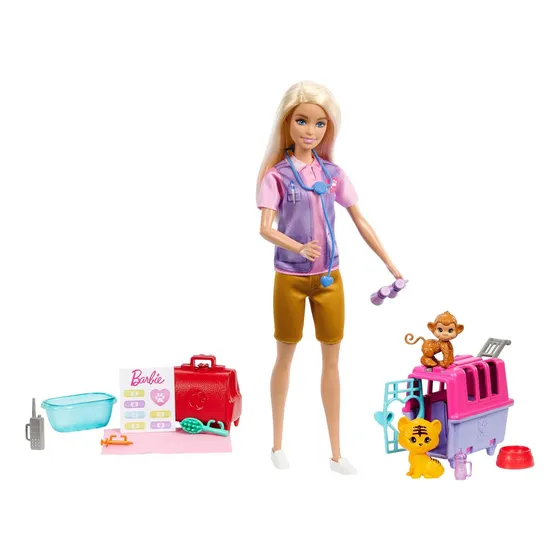 Barbie - Rescatista De Animales Hrg50