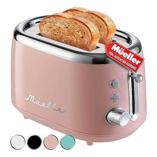 Tostadora Retro Mueller Para 2 Rebanadas Con 7 Unidades Para Tostadora Retro Mueller Para 2 Rebanadas Con 7 Unidades Para
