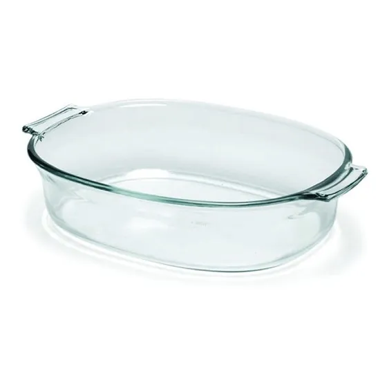 Fuente Ovalada Pyrex 2 L Basics Vidrio Horno Tienda Pepino