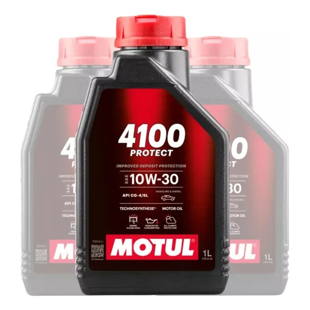 Aceite Motor Motul 4100 10w30 Protec Gasolina Y Diesel 1lt