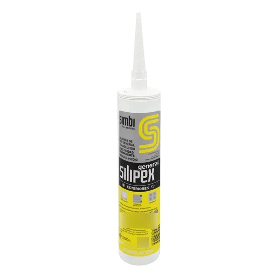 Silicon Transparente Silipex 290cm Cartucho Sellado Nuevo