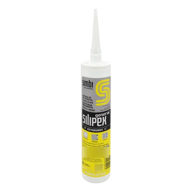 Silicon Transparente Silipex 290cm Cartucho Sellado Nuevo