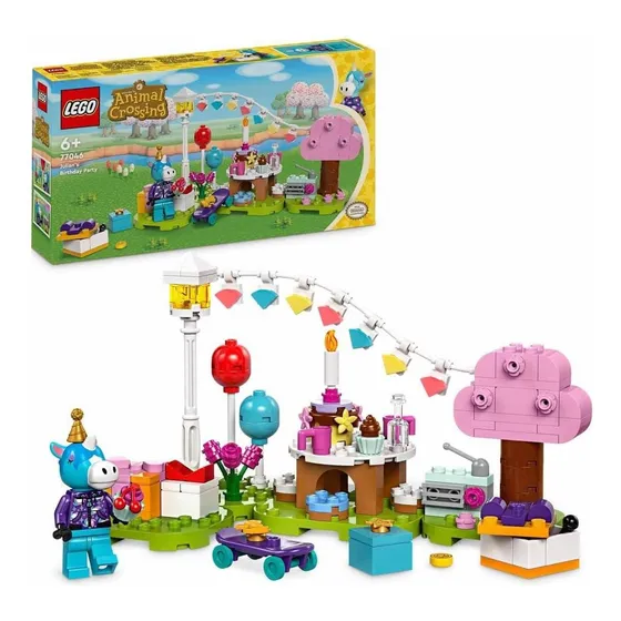 Lego Animal Crossing Fiesta De Cumpleaños De Azulino 77046