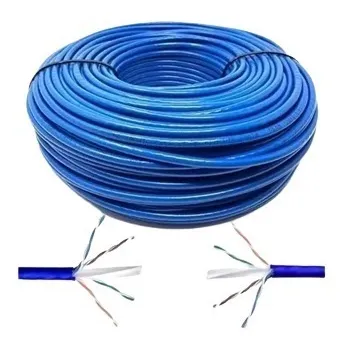Cable Utp Wireplus Cat6 100mt Interior Otiesca         