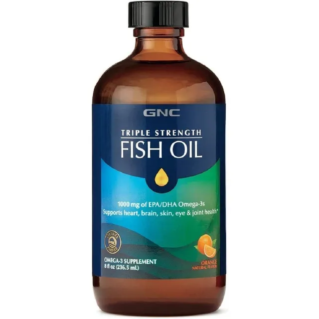Aceite De Pescado De Triple Potencia Gnc (236.5 Ml)