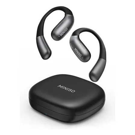 Fone De Ouvido Ows Bluetooth Traduza 135 Idiomas Miniso X28 Preto