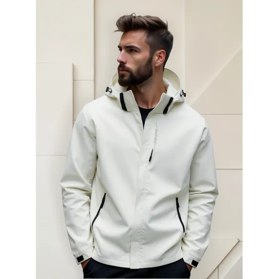 Chaqueta Impermeable A Prueba De Viento Transpirable Hombres