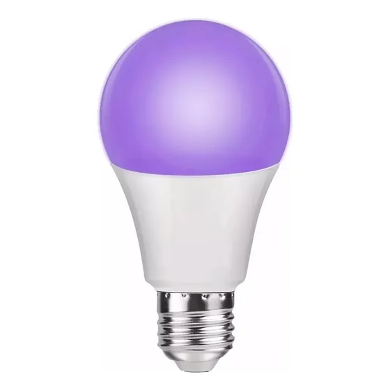 Lampara Led Luz Negra Ultravioleta 12w E27 Light Lion