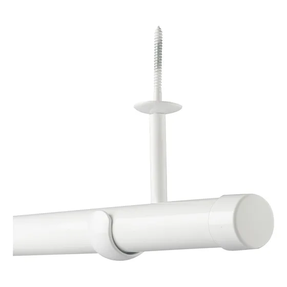 Kit Varão Cortina Teto Até 2,5m 28mm Alumínio (sob Medida)