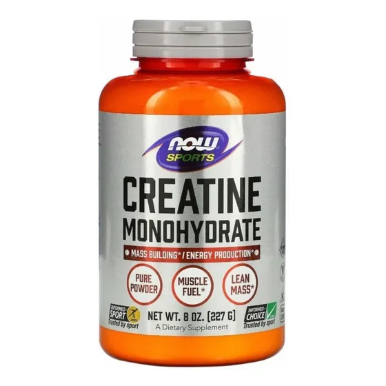Creatina Monohydrate 227g Em Pó Now Foods Sabor Without flavor