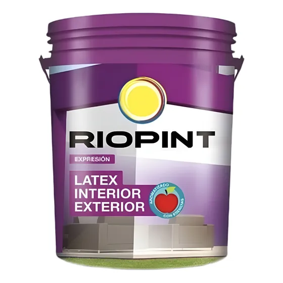 Látex Interior Exterior Blanco Riopint X 4lts - New Life