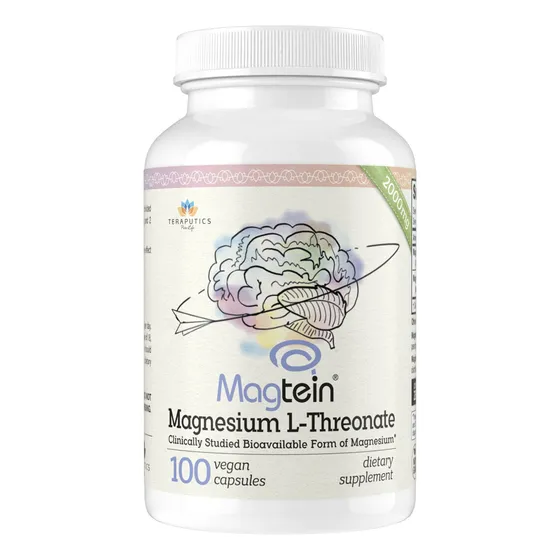 Suplemento Teraputics L Treonato De Magnesio 2000 Mg 100 Cáp