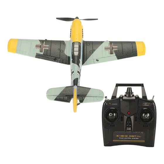 Avión De Combate Rc A Control Remoto De 2,4 Ghz Con Ala Fija