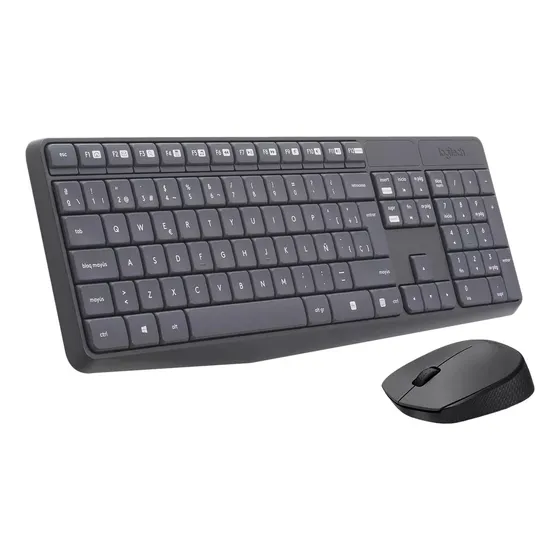 Combo Teclado + Mouse Inalambrico Logitech Mk235 Español