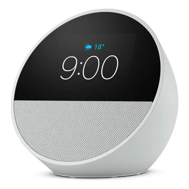 Amazon Echo Spot Bocina Y Despertador Inteligente Blanco