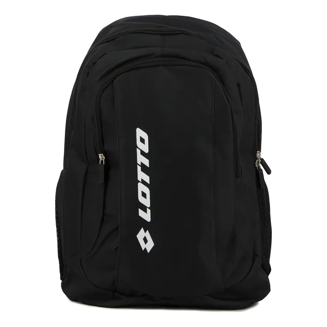 Mochila Lotto Tivoli Negro Excelente Calidad Y Capacidad